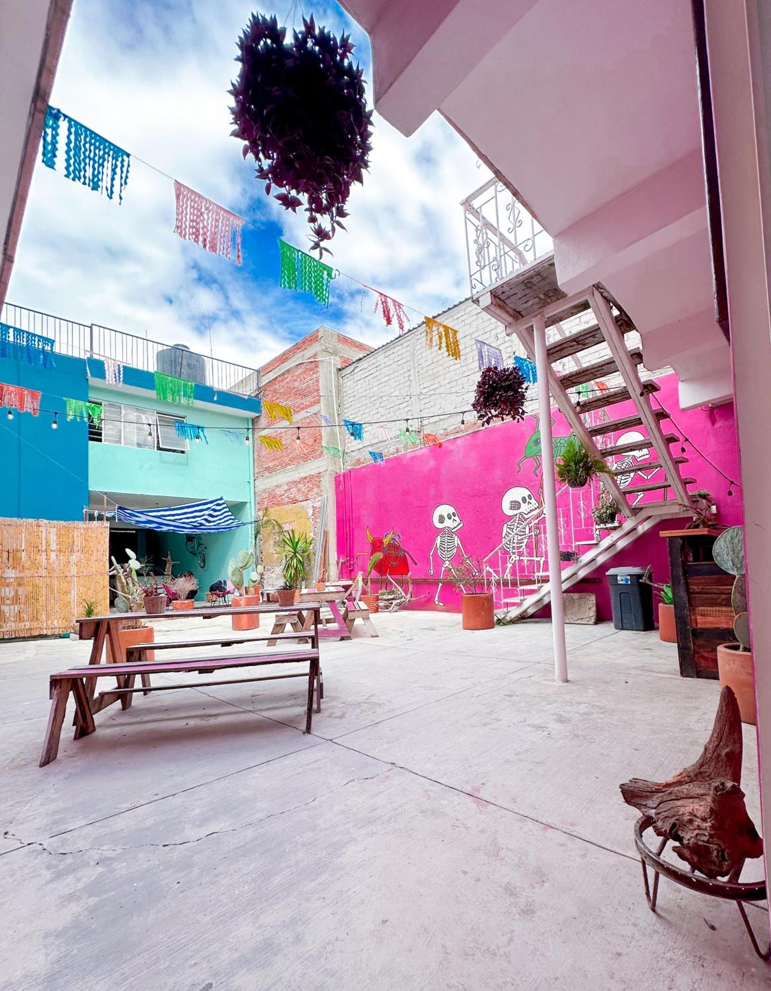 Habitaciones Hvuz, Centro Oaxaca Buitenkant foto